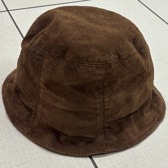 Vintage Wilsons Leather Brown Suede Bucket Hat Rare Grail Size S/M main image 4
